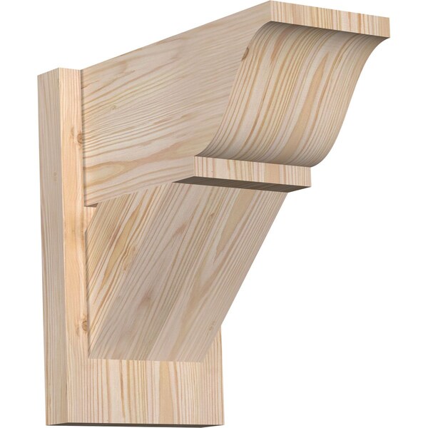 Ekena Millwork Traditional Traditional Smooth Outlooker, Douglas Fir, 7 1/2"W x 14"D x 14"H OUT08X14X14TRA01SDF - main